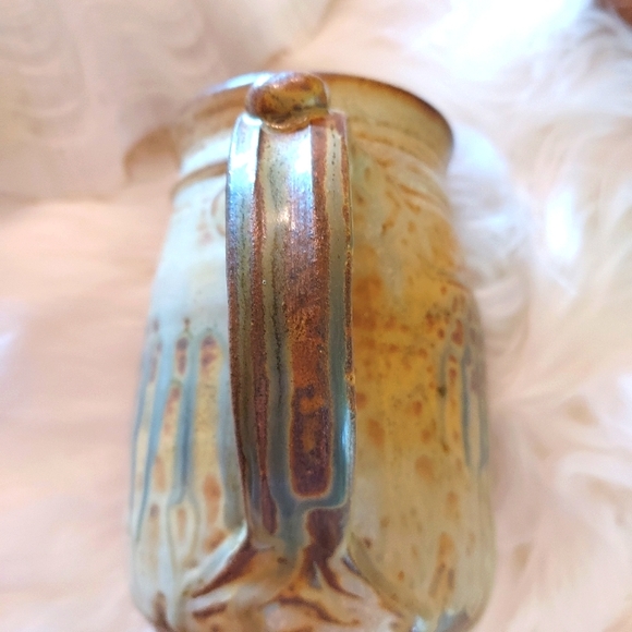 1990's Ken Jensen Signature Art Pottery Coffee/Tea Cup: 20oz. - Picture 5 of 7